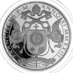10 Euro Gedenkmünze Vatikan 2023 Silber PP - Benedikt XVI.