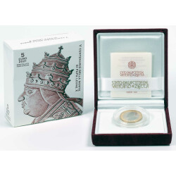 5 Euro Gedenkmünze Vatikan 2021 PP - Papst Leo X.