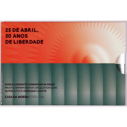 2 Euro Gedenkmünze Portugal 2024 PP - 50. Jahrestag...