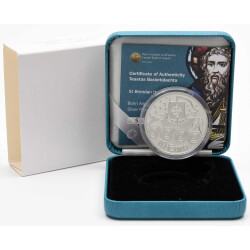 10 Euro Gedenkmünze Irland 2011 Silber PP - Europäische Entdecker - St. Brendan der - Entdecker