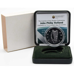 15 Euro Gedenkmünze Irland 2014 Silber PP - 100. Todestag von John Philipp Holland