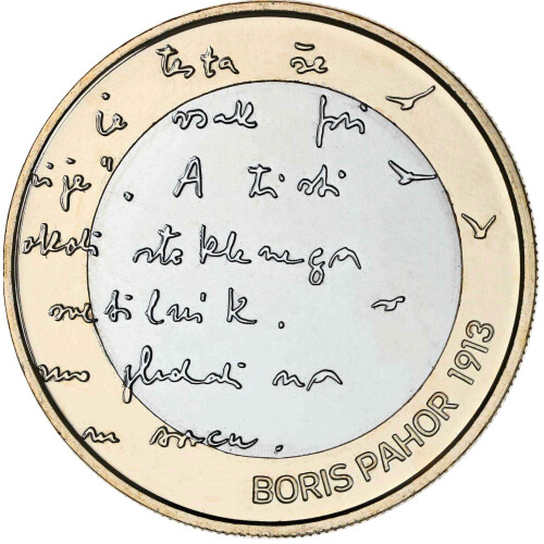 3 Euro Gedenkmünze Slowenien 2023 bfr. - Boris Pahor