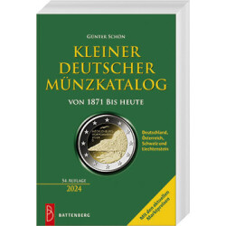 Kleiner Deutscher M&uuml;nzkatalog von 1871 bis heute...