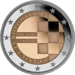 2 Euro Gedenkmünze Kroatien 2023 PP - Euro...