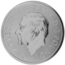 1 Unze Silber UK 2024 - Britannia and Liberty