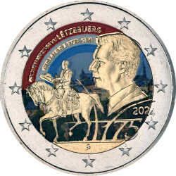 2 Euro Luxemburg 2024 - 175. Todestag Guillaume II -...