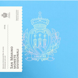 Offizieller KMS San Marino 2024 Stempelglanz (st)