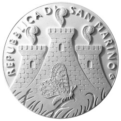 Offizieller KMS San Marino 2024 Stempelglanz (st) mit 5 Euro Gedenkmünze
