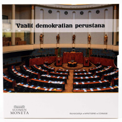 Offizieller KMS Finnland 2024 Stempelglanz (st) - Wahlen & Demokratie