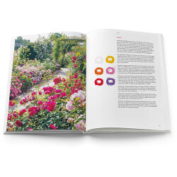 Buch zur Serie "Mit der Sprache der Blumen" in Deutsch