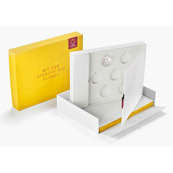 Sammelkassette mit Buch: Mit der Sprache der Blumen