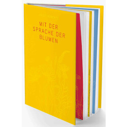 Sammelkassette mit Buch: Mit der Sprache der Blumen