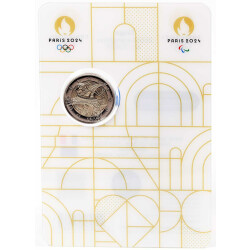 2 Euro Gedenkmünze Frankreich 2024 st - Olympische...
