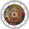 2 Euro Portugal 2024 - 50. Jahrestag der Nelkenrevolution - coloriert / mit Farbe