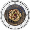 2 Euro Portugal 2024 - 50. Jahrestag der Nelkenrevolution - coloriert / mit Farbe
