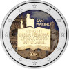 2 Euro San Marino 2024 - 50 Jahre Bürgerrechte - coloriert / mit Farbe