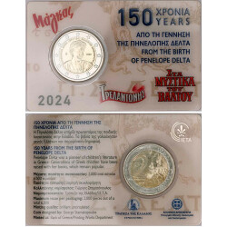 2 Euro Gedenkmünze Griechenland 2024 st - Penelope...
