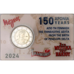 2 Euro Gedenkmünze Griechenland 2024 st - Penelope...