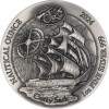 50 Francs Ruanda 2024 - 1 Unze High Relief Silber BU - Cutty Sark
