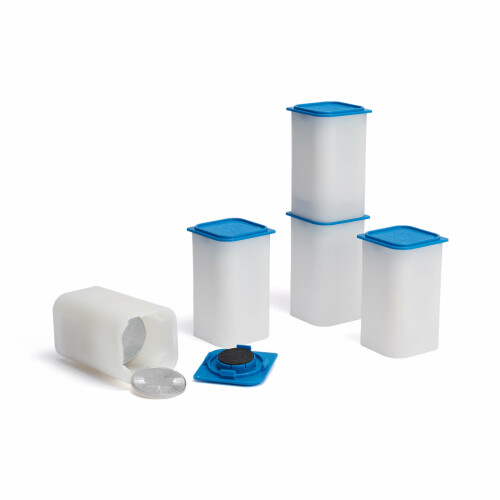 Sqube Münztube für 20 Münzen mit Durchmesser 40 – 41 mm, stapelbar