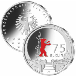 20 Euro Deutschland 2025 Silber bfr. - 75. Berlinale