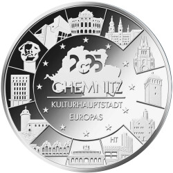20 Euro Deutschland 2025 Silber PP - Chemnitz