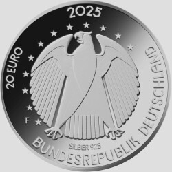 20 Euro Deutschland 2025 Silber PP - Elly Heuss-Knapp