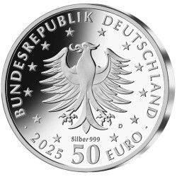 50 Euro Deutschland 2026 Silber PP - Weihnachten - Heilige Drei Könige