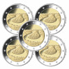 5 x 2 Euro Gedenkmünze Deutschland 2025 bfr. - Saarschleife (A-J)