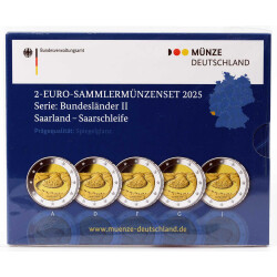 2 Euro Gedenkmünze Deutschland 2025 PP -...