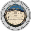 2 Euro Griechenland 2024 - 50. Jahrestag der Demokratie - coloriert / mit Farbe