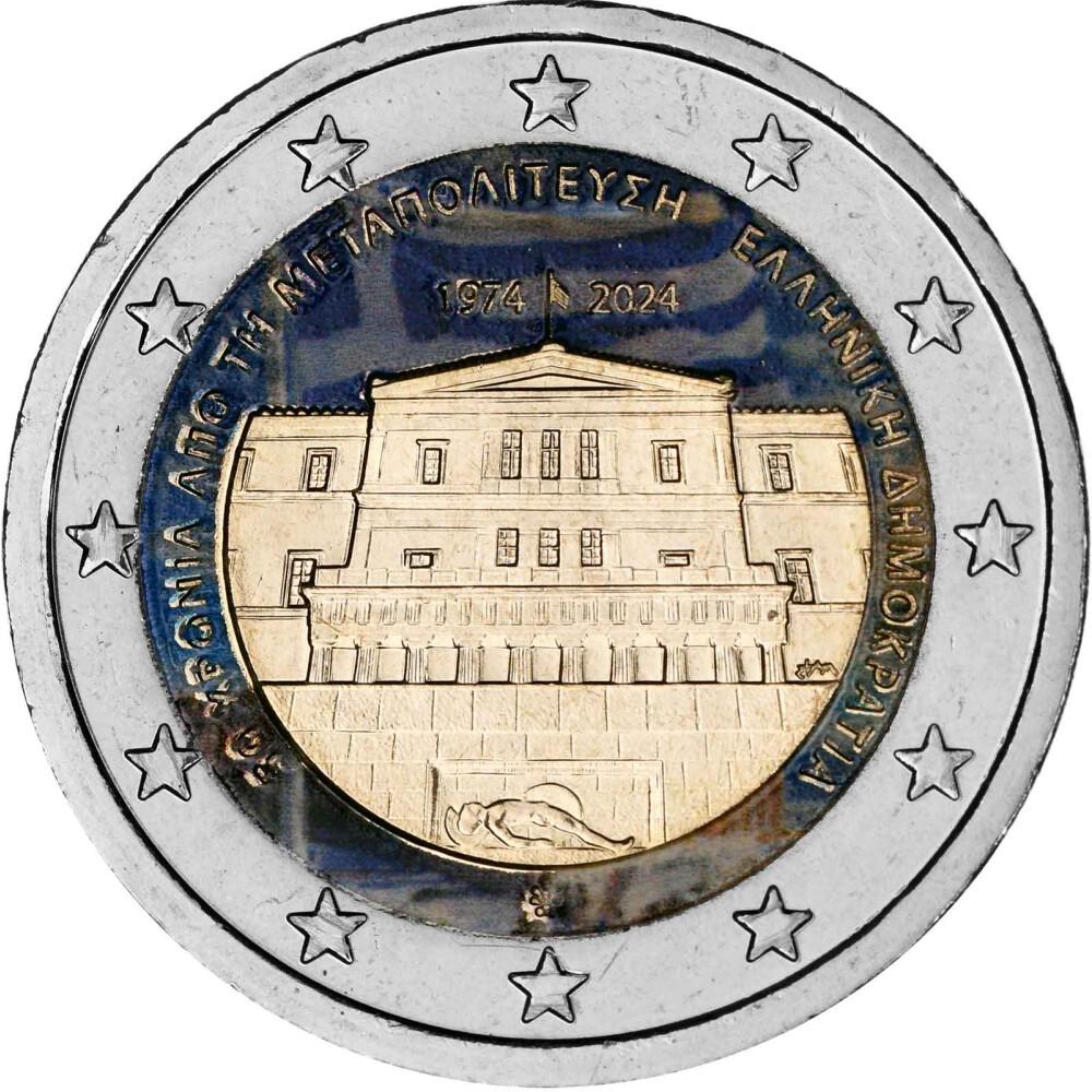 2 Euro Mnze Griechenland