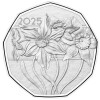 5 Euro Gedenkmünze Österreich 2025 Silber hgh - Narzissen