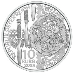 10 Euro Gedenkmünze Österreich 2025 Silber PP -...