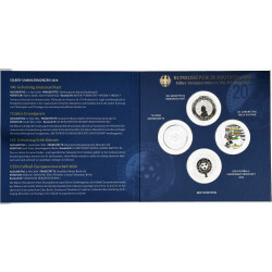20 + 11 Euro Gedenkmünzen-Set Deutschland 2024...