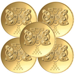 50 Euro Gold Deutschland 2025 - "Gesundheit" - Serie: Deutsches Handwerk - Set: ADFGJ