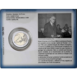 2 Euro Gedenkmünze Luxemburg 2025 st - 75. Jahrestag...