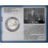 2 Euro Gedenkmünze Luxemburg 2025 st - 75. Jahrestag der Schuman Erklärung - CoinCard
