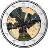 2 Euro Finnland 2024 bfr. - Finnische Architektur - coloriert / mit Farbe