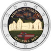 2 Euro Kroatien 2024 - Stadt Varazdin - coloriert / mit Farbe