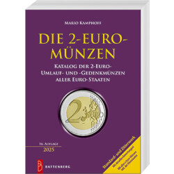 2 Euro M&uuml;nzen Katalog von Mario Kamphoff (16....