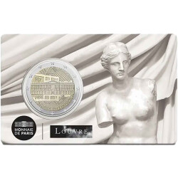 2 Euro Gedenkmünze Frankreich 2025 st - Louvre...