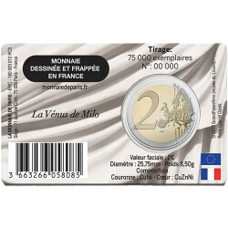 2 Euro Gedenkmünze Frankreich 2025 st - Louvre...
