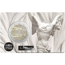 2 Euro Gedenkmünze Frankreich 2025 st - Louvre...