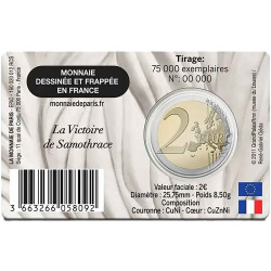 2 Euro Gedenkmünze Frankreich 2025 st - Louvre...