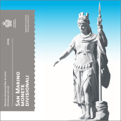Offizieller KMS San Marino 2025 Stempelglanz (st)