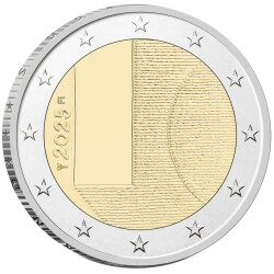 2 Euro Gedenkmünze Finnland 2025 bfr. - Diplomatie...