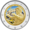 2 Euro Griechenland 2025 - Mikis Theodorakis - coloriert / mit Farbe