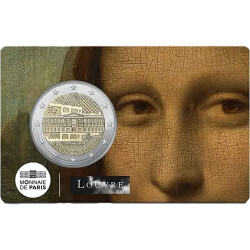 2 Euro Gedenkmünze Frankreich 2025 st - Louvre...