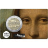 2 Euro Gedenkmünze Frankreich 2025 st - Louvre Museum - Blister La Jaconde